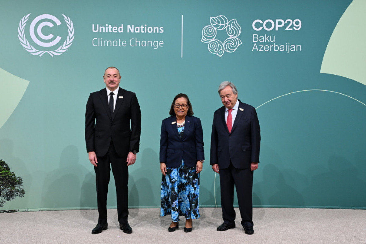 COP29-un liderlər sammitinin açılış mərasimi keçirilib - YENİLƏNİB-5  - FOTOLENT 