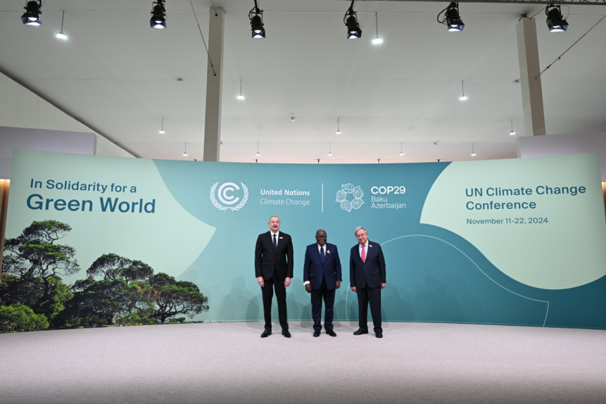 COP29-un liderlər sammitinin açılış mərasimi keçirilib - YENİLƏNİB-5  - FOTOLENT 