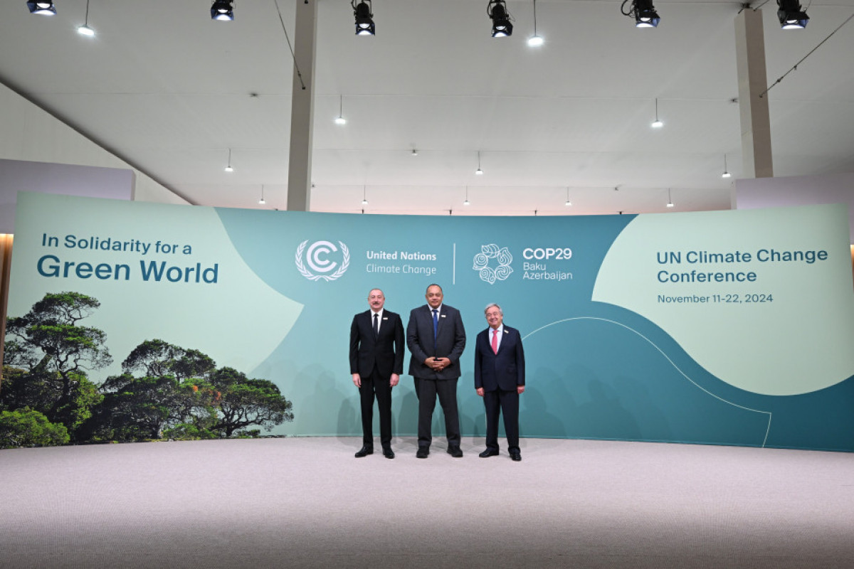 COP29-un liderlər sammitinin açılış mərasimi keçirilib - YENİLƏNİB-5  - FOTOLENT 