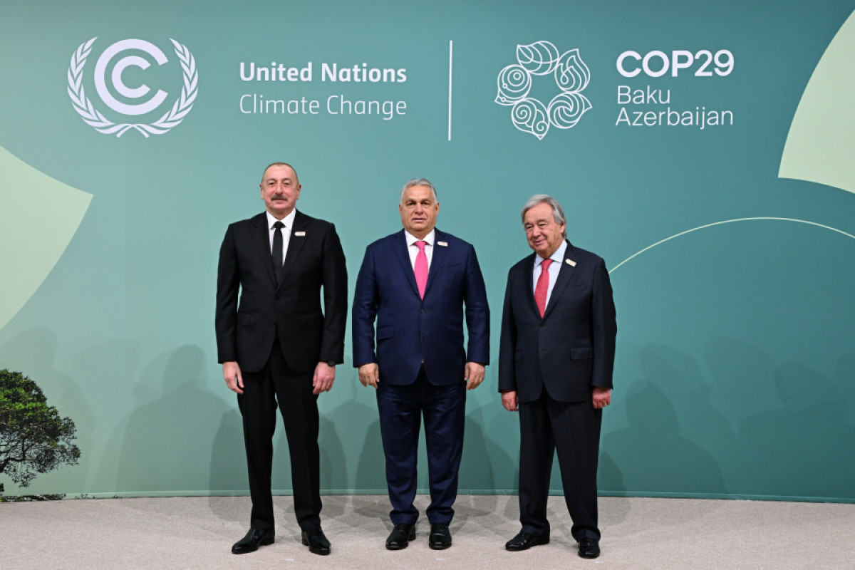 COP29-un liderlər sammitinin açılış mərasimi keçirilib - YENİLƏNİB-5  - FOTOLENT 