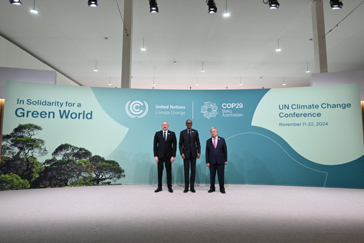 COP29-un liderlər sammitinin açılış mərasimi keçirilib - YENİLƏNİB-5  - FOTOLENT 