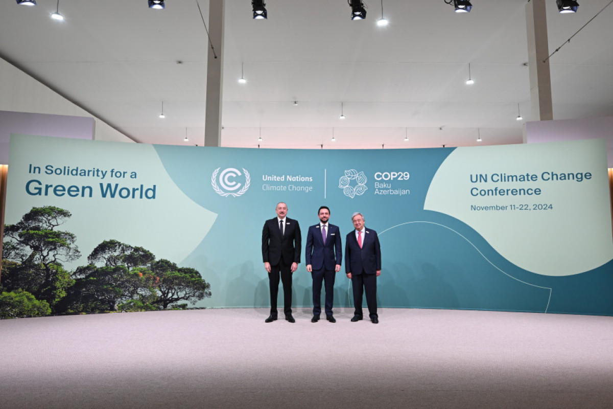 COP29-un liderlər sammitinin açılış mərasimi keçirilib - YENİLƏNİB-5  - FOTOLENT 