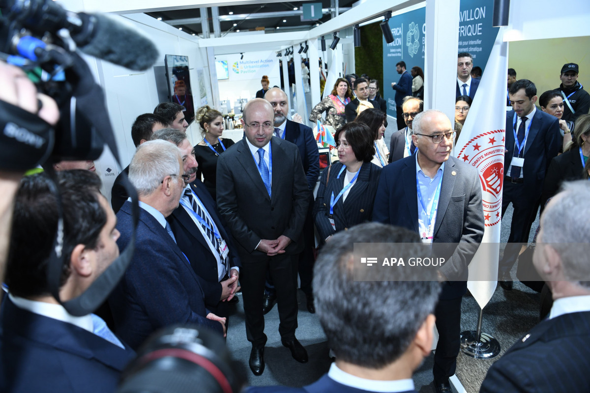 COP29-da Azərbaycan, Türkiyə və BMT-nin birgə pavilyonunun açılışı olub - FOTO 