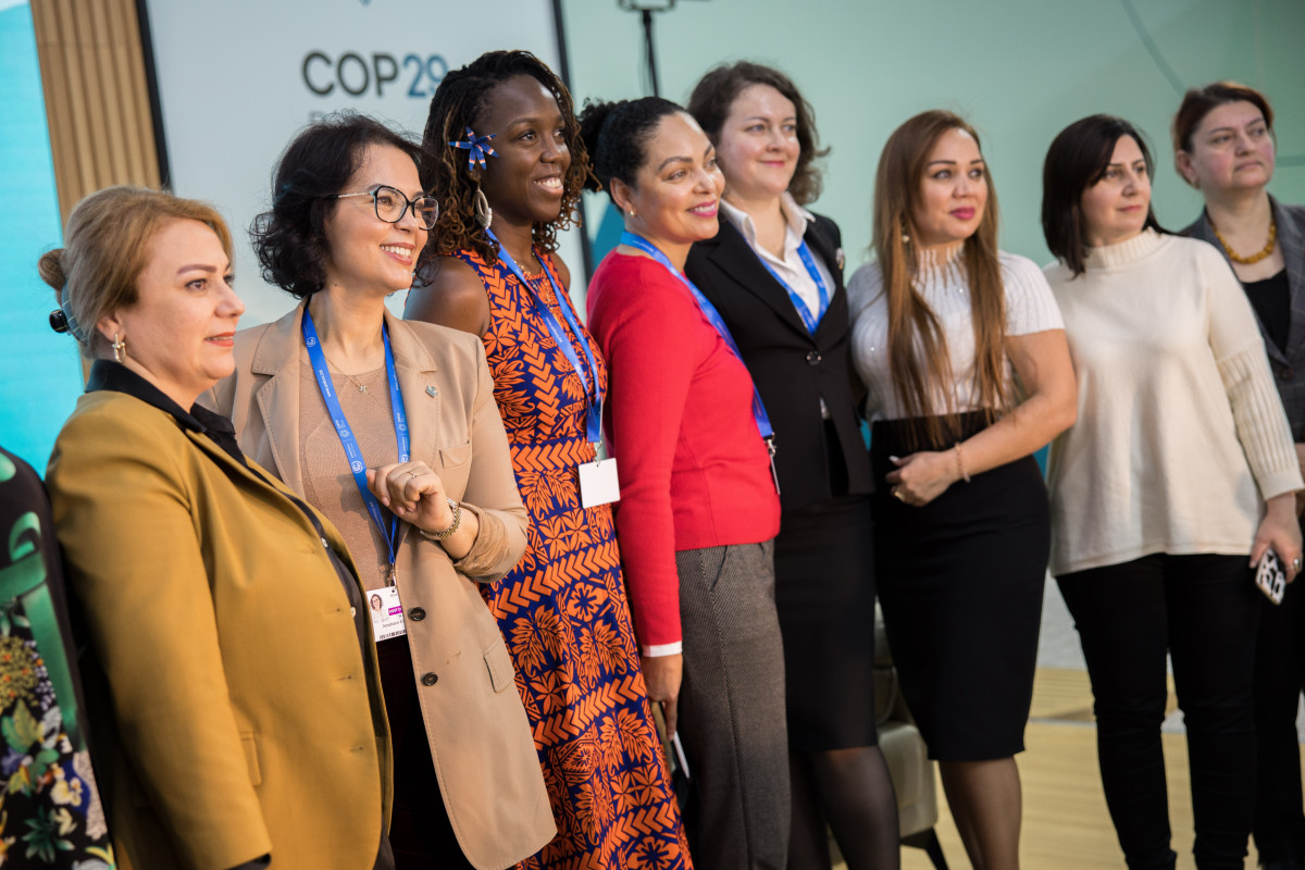 COP29-un Yaşıl Zonasında “İqlim ədaləti və bərabərlik” mövzusunda panel sessiyası keçirilib