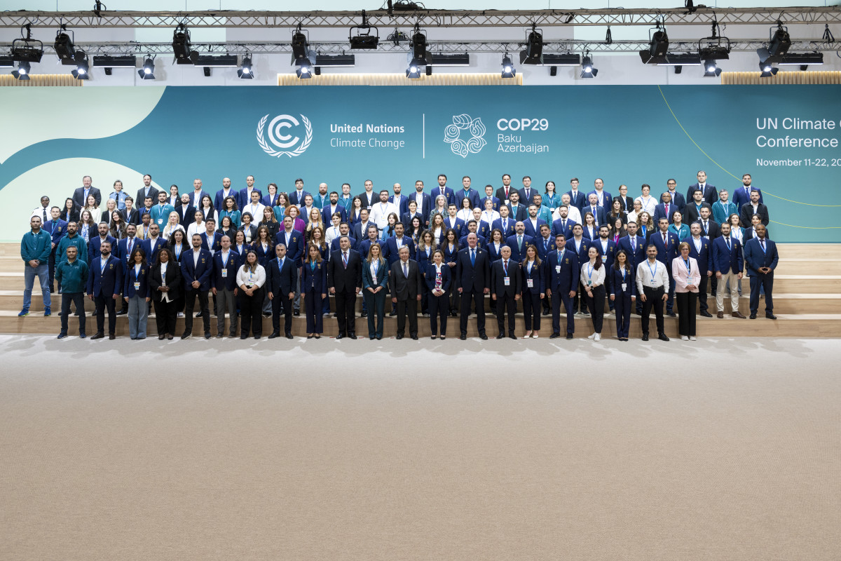 BMT Baş katibi COP29-un təşkilatçılığında peşəkarlığı və könüllülərin töhfəsini yüksək qiymətləndirib - FOTO 