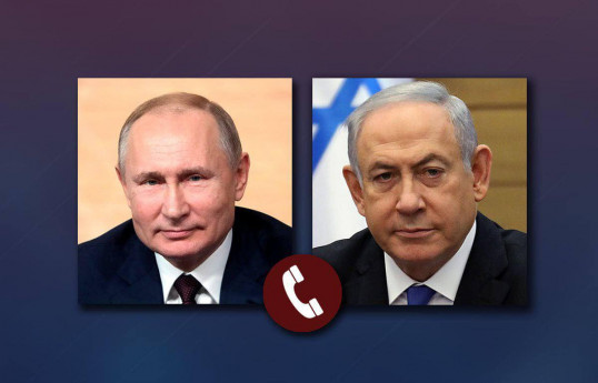 Rusiya prezidenti Vladimir Putin - İsrailin Baş naziri Benyamin Netanyahu