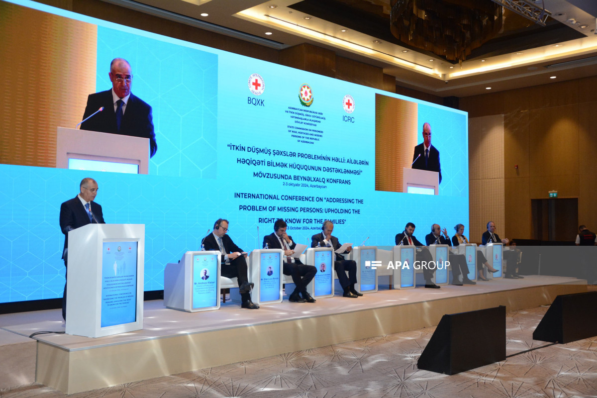 Əli Nağıyev: Bu ilin sentyabrında Ağdərə rayonunun Sırxavənd kəndi ərazisində itkin düşmüş 15-ə yaxın şəxsin qalıqları aşkarlanıb