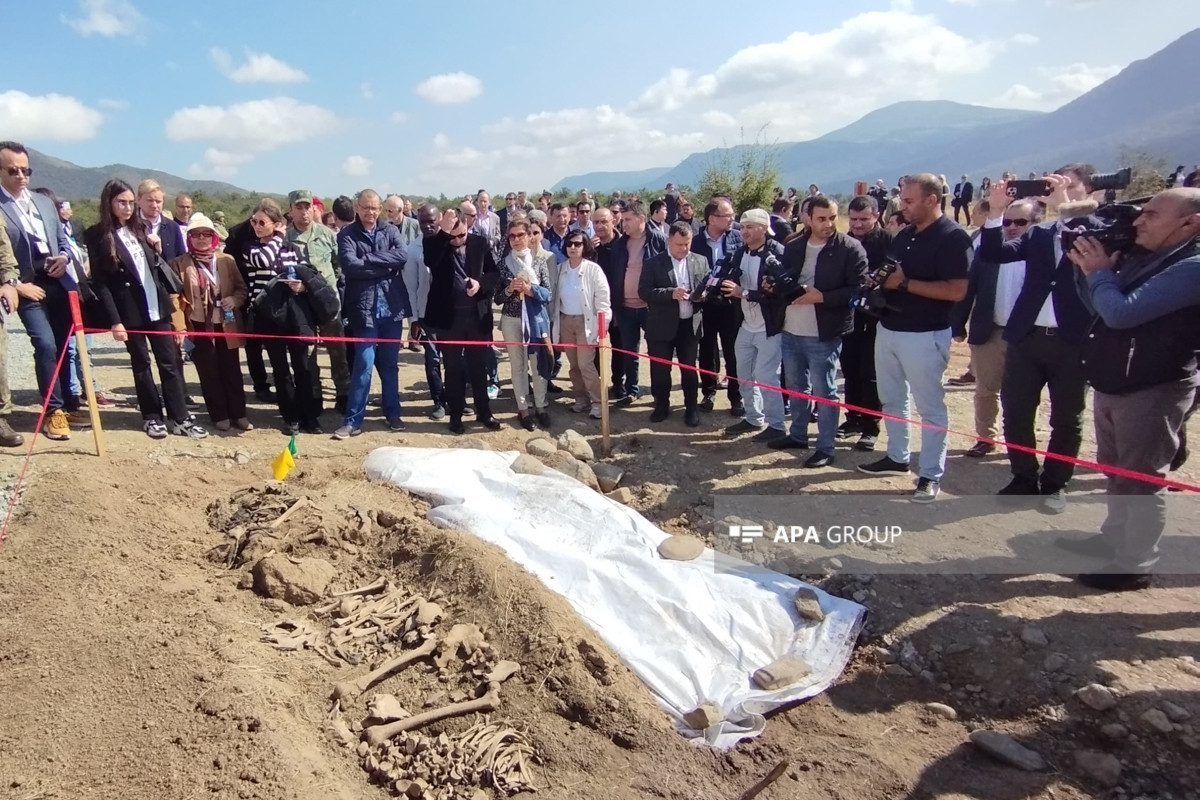 Ağdərənin Sırxavənd kəndində 4 kütləvi və iki fərdi məzarlıq aşakarlanıb - FOTO 