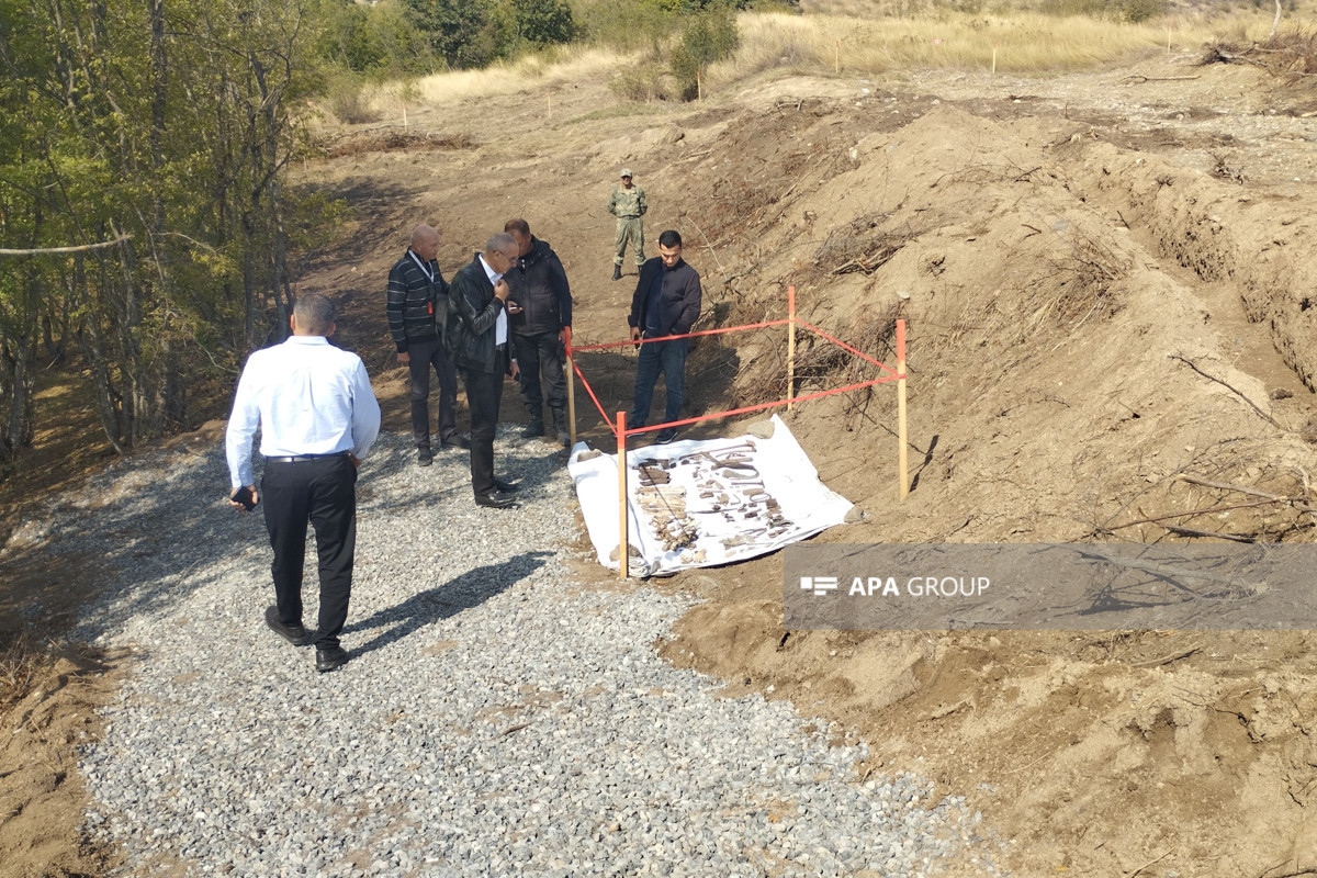 Ağdərənin Sırxavənd kəndində 4 kütləvi və iki fərdi məzarlıq aşakarlanıb - FOTO 