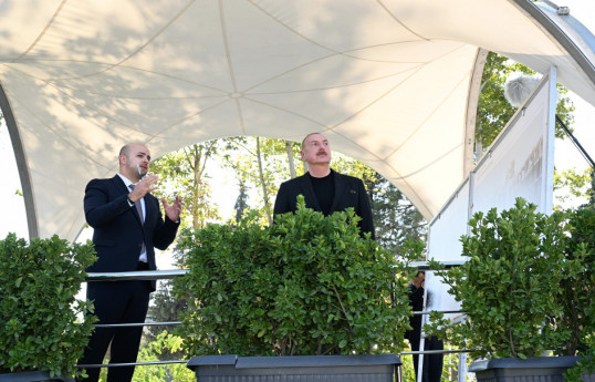 Prezident İlham Əliyev Zəngilan şəhərində 104 mənzilli yaşayış kompleksinin tikintisi ilə tanış olub  - FOTO  - YENİLƏNİB 