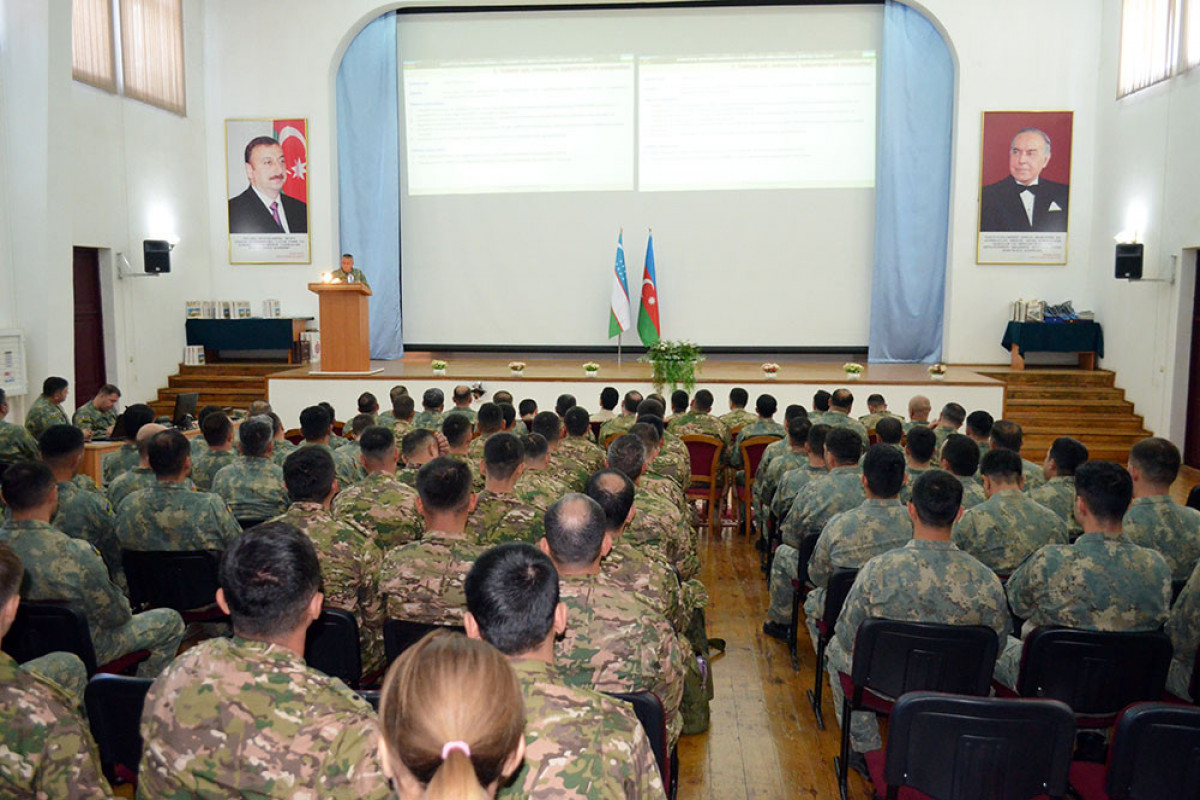 Azərbaycan və Özbəkistan hərbçilərinin birgə komanda-qərargah təlimi başa çatıb