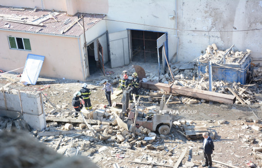 Bakıda qazanxanada qaz sızması nəticəsində partlayış olub, 6 nəfər xəstəxanaya yerləşdirilib - VİDEO  - YENİLƏNİB-2  - FOTO 