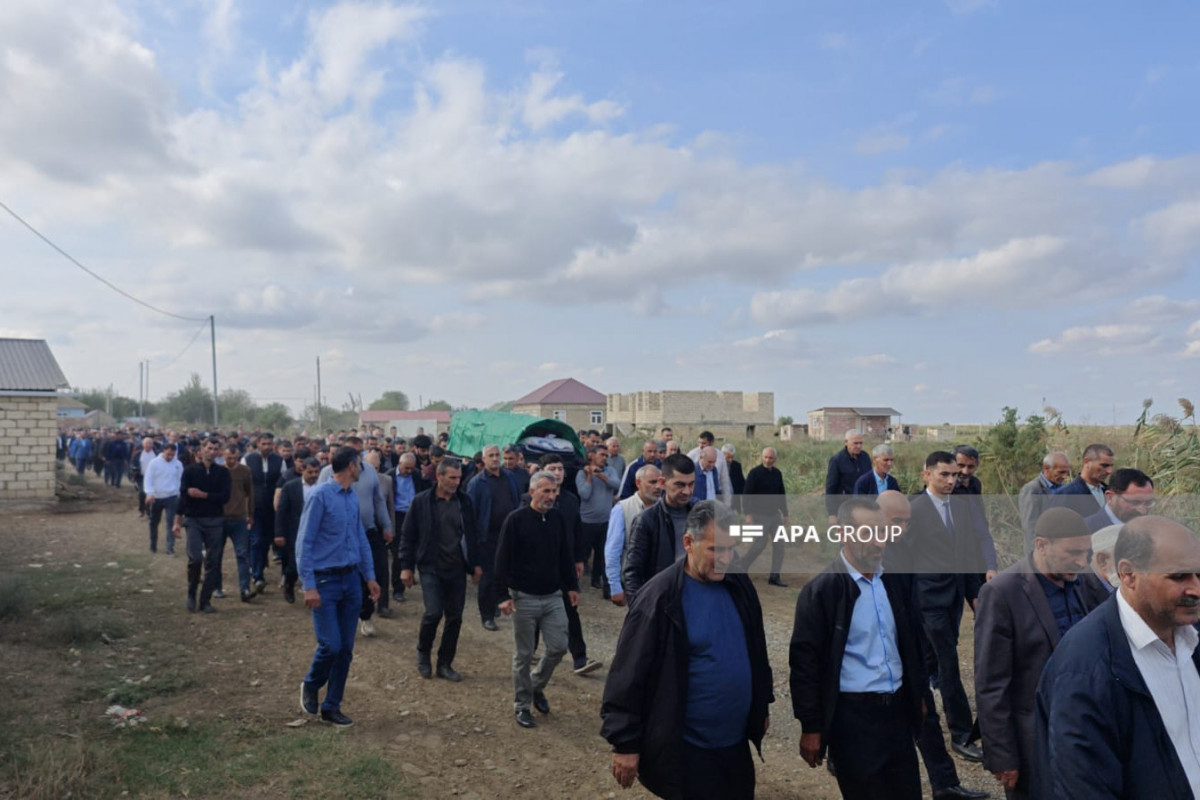 Milli Qəhrəman Mübariz İbrahimovun atası dəfn edilib - YENİLƏNİB - FOTO 