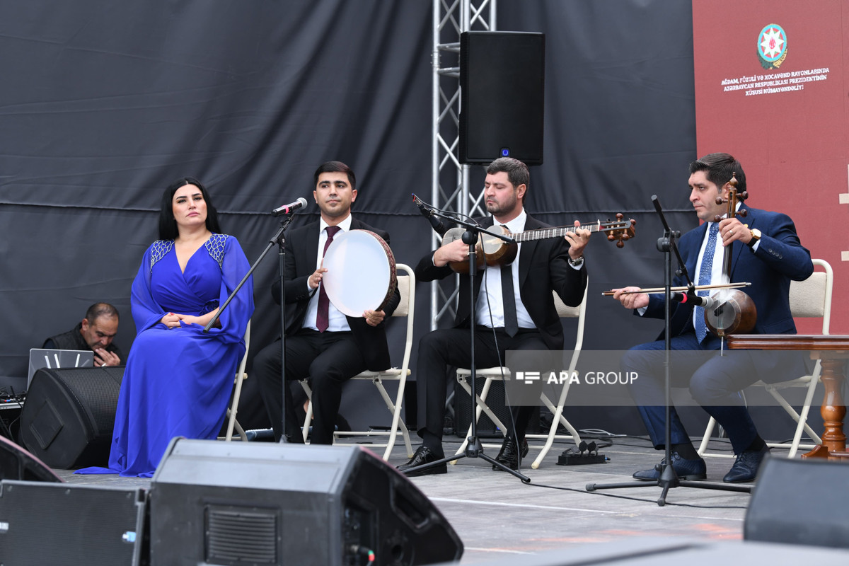 Füzuli Şəhəri Günü münasibətilə konsert təşkil olunub - FOTO 