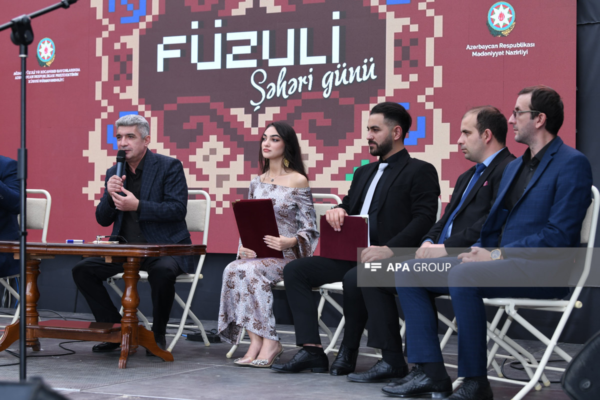 Füzuli Şəhəri Günü münasibətilə konsert təşkil olunub - FOTO 