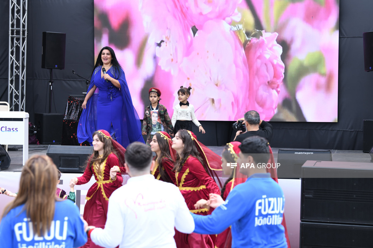 Füzuli Şəhəri Günü münasibətilə konsert təşkil olunub - FOTO 