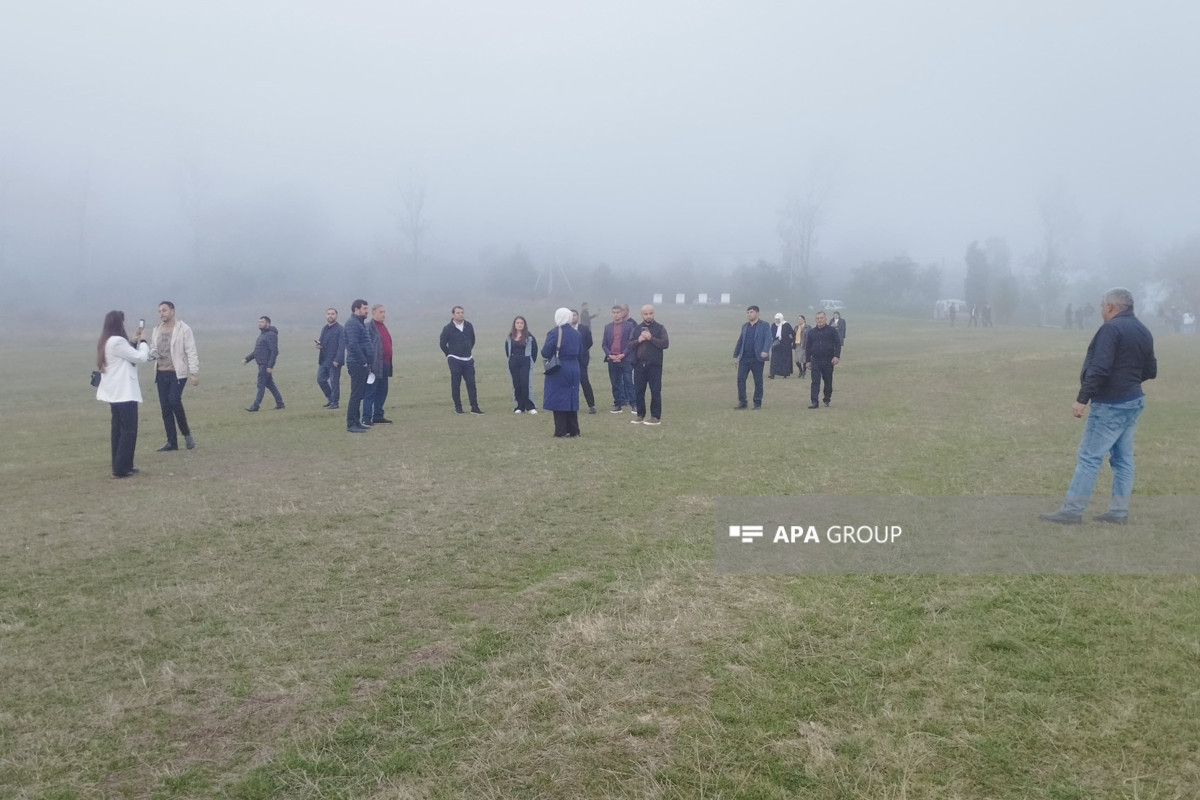 Gürcüstanlı səyyahlar Şuşa şəhərini ziyarət edib - FOTO 