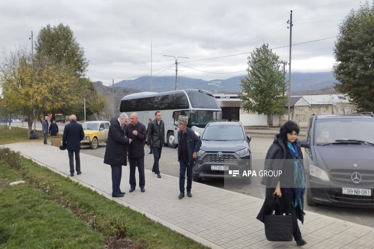 Gürcüstandan olan azərbaycanlıların növbəti qrupu Xankəndiyə səfər edib - FOTO - YENİLƏNİB 