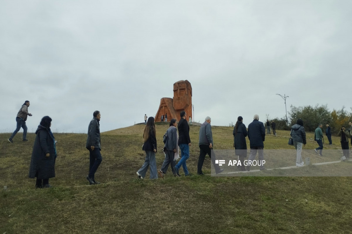 Gürcüstandan olan azərbaycanlıların növbəti qrupu Xankəndiyə səfər edib - FOTO - YENİLƏNİB 