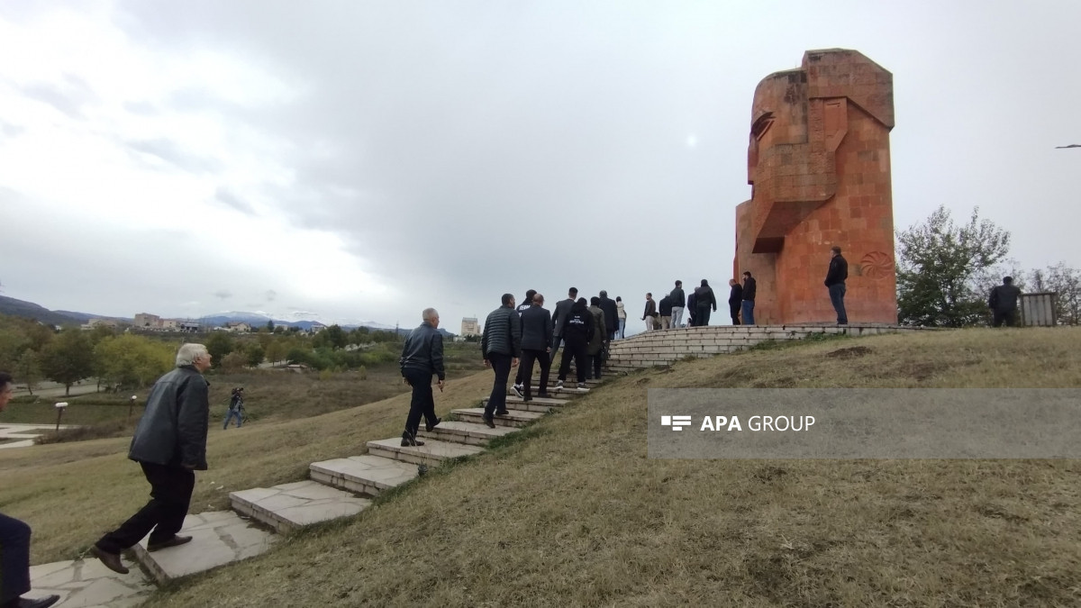 Gürcüstandan olan azərbaycanlıların üçüncü qrupu Xankəndiyə səfər edib - FOTO 