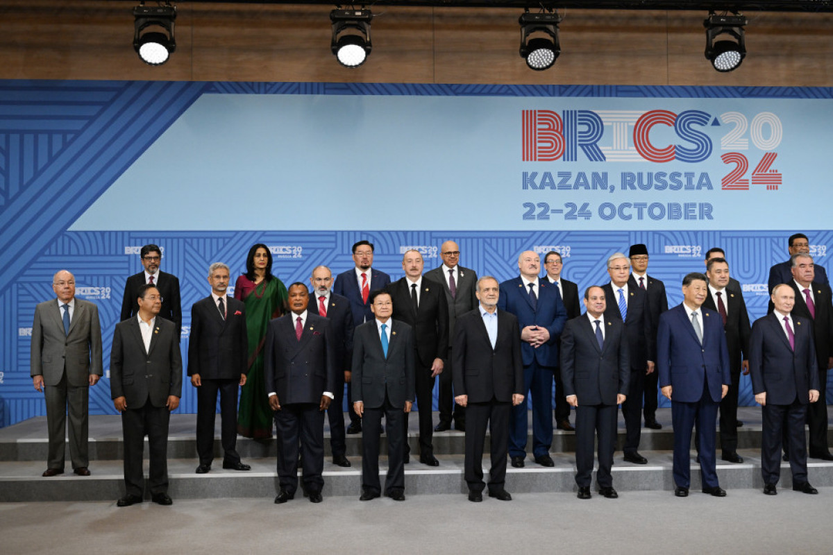 Azərbaycan Prezidenti Kazanda Outreach/BRICS formatının ilk plenar iclasında çıxış edib - YENİLƏNİB-1  - FOTO 