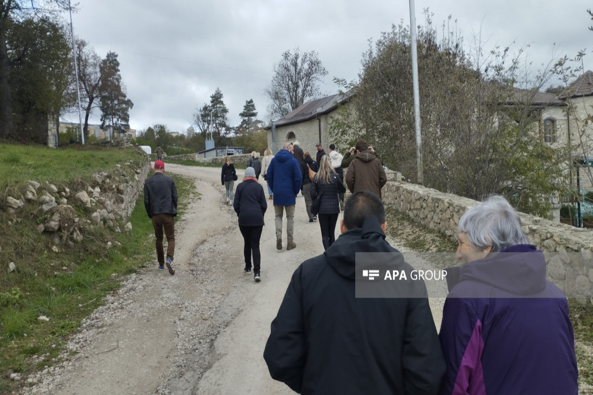 Xarici səyyahlar Şuşaya səfər ediblər   - YENİLƏNİB 1  - FOTO 