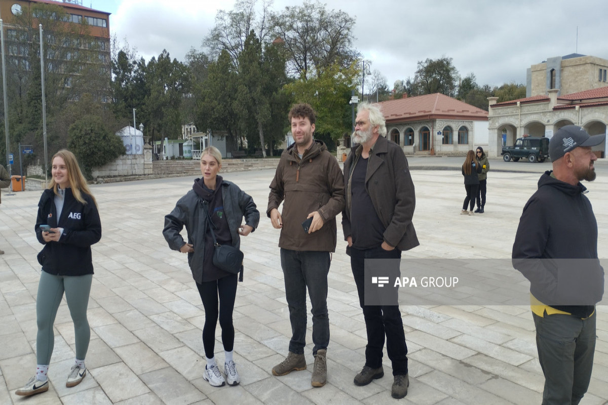 Xarici səyyahlar Şuşaya səfər ediblər   - YENİLƏNİB 1  - FOTO 