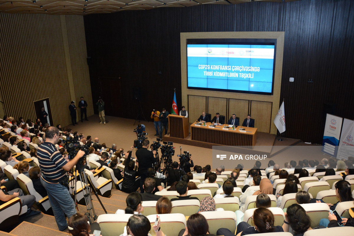 COP29-la əlaqədar tibb müəssisələri hazır vəziyyətə gətirilib - FOTO 