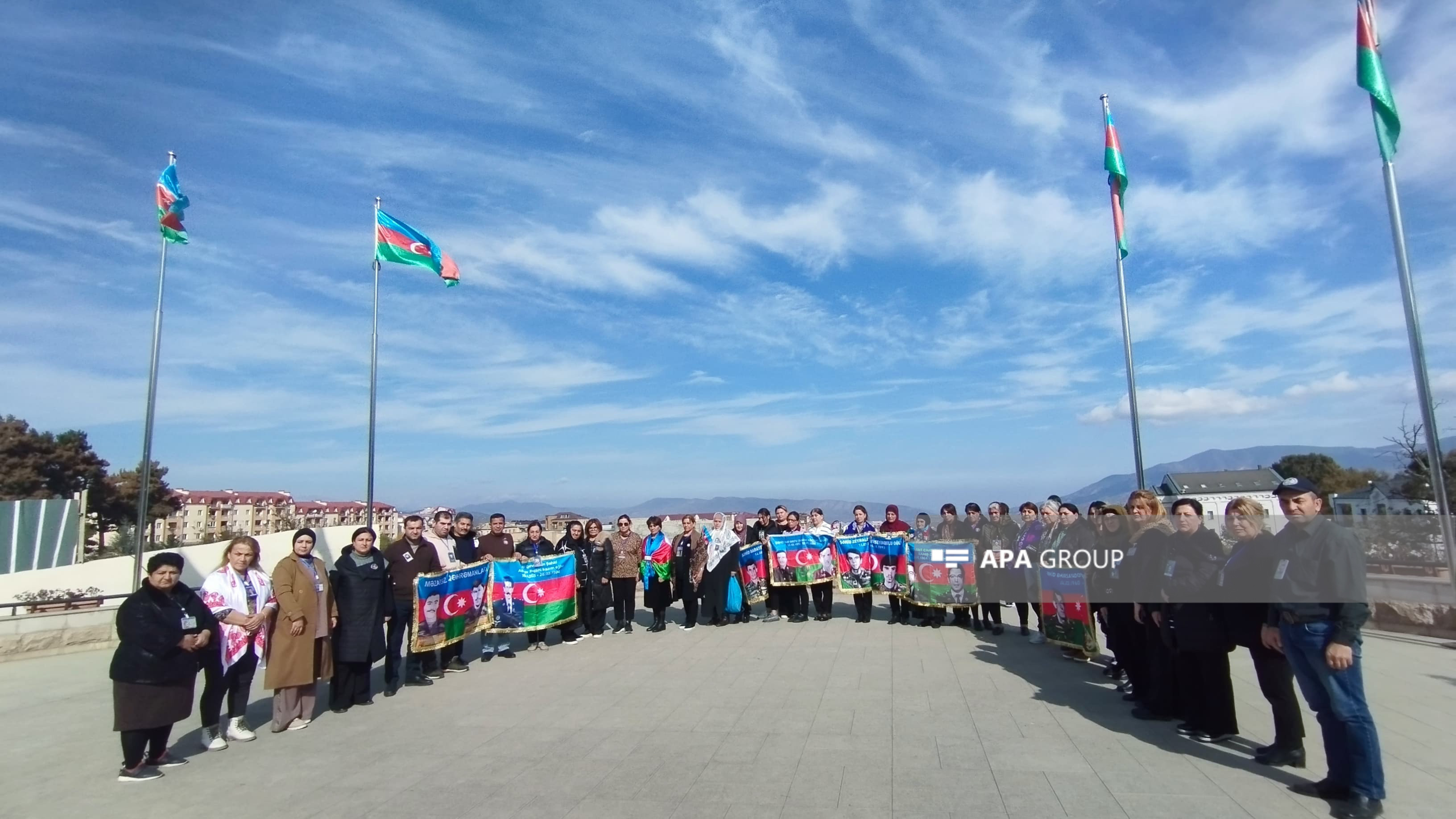 Birinci Qarabağ müharibəsində itkin düşmüş şəxslərin ailə üzvləri azad edilmiş ərazilərə səfər edib - FOTO 