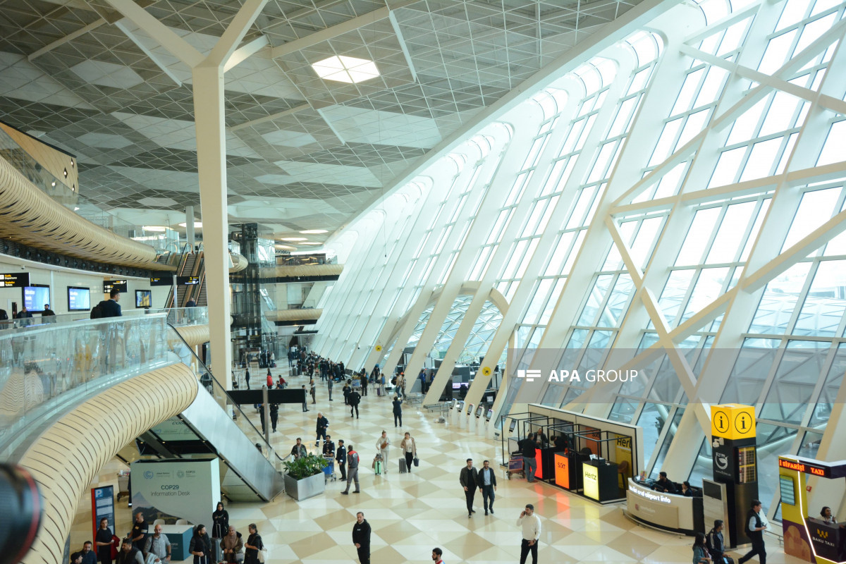 Bakı aeroportu: COP29 zamanı sərnişin dövriyyəsinin 25-27 min səviyyəsində olacağı gözlənillir