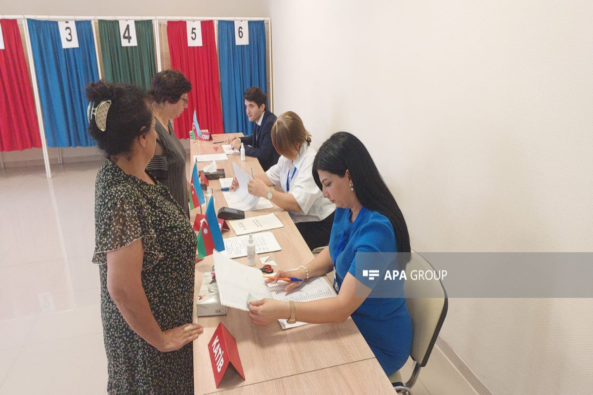 Lənkəranda 3 dairə üzrə 20 namizəd mübarizə aparır - FOTO 