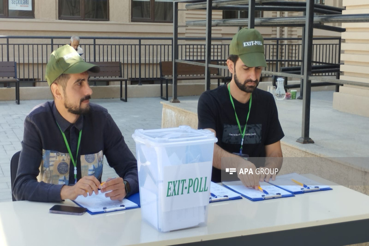 Şuşada "Exit-poll" keçirilir - FOTO 
