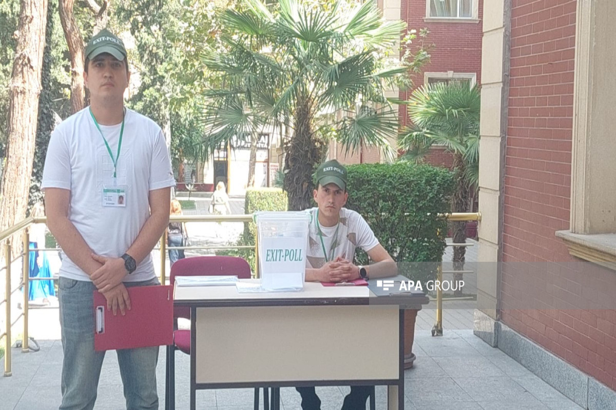 Gəncədə "Exit-poll" keçirilir