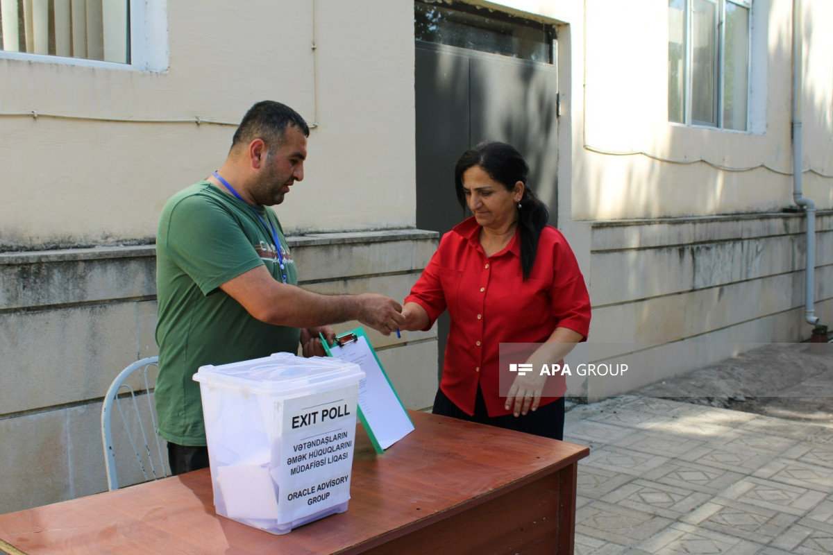 Lənkəranda 10 məntəqədə “exit-poll” keçirilir - FOTO 