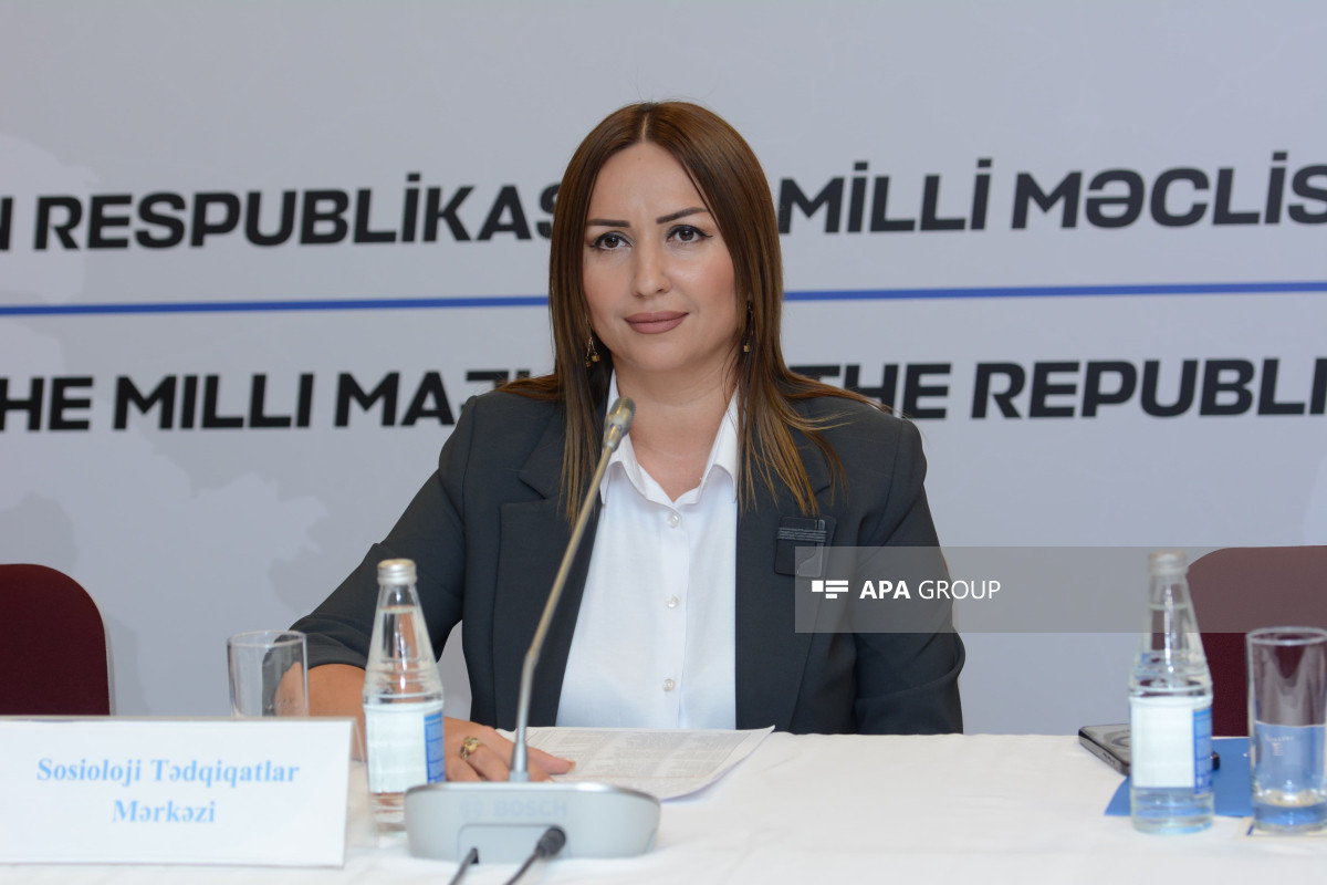 Sosioloji Tədqiqatlar Mərkəzinin direktoru Natalya İsayeva