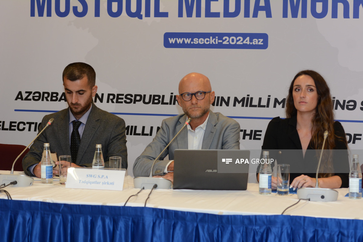 İtaliyanın SWG SPA şirkəti “exit-poll”un nəticələrini açıqlayıb - SİYAHI 