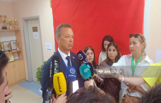MDB PA müşahidəçiləri: Seçicilərin azad şəkildə öz fikirlərini ifadə etməsi üçün hər cür şərait yaradılıb - FOTO 
