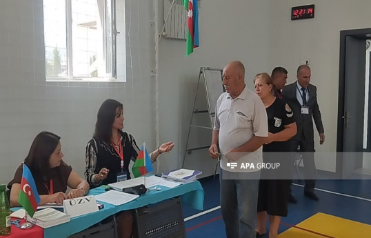 Xocalıda səsvermə keçirilir - FOTO 
