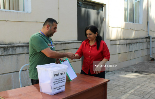 Lənkəranda 10 məntəqədə “exit-poll” keçirilir - FOTO 