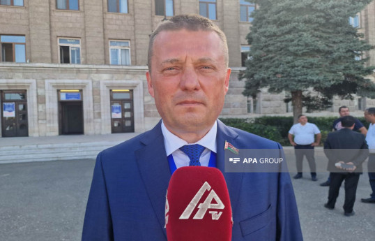 Belaruslu müşahidəçi: Füzuli və Xankəndidəki səsvermədə hər cür şərait yaradılıb
