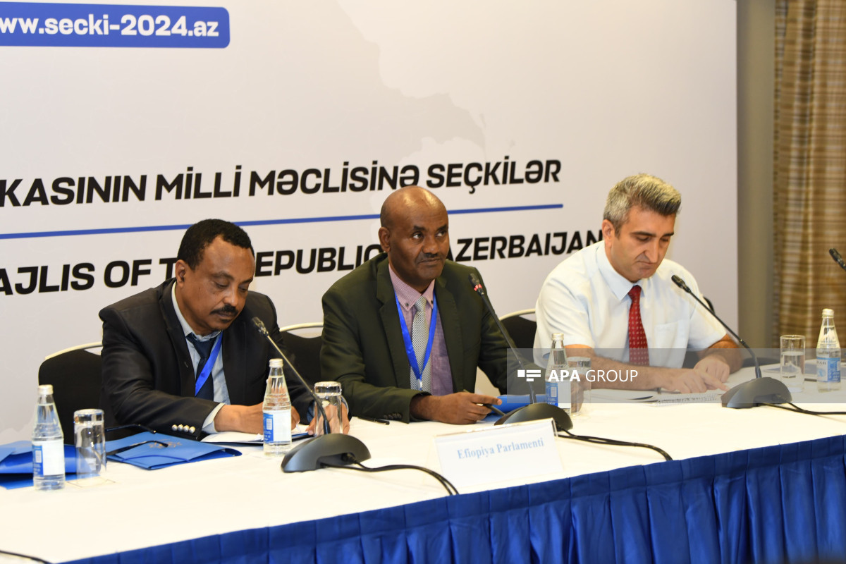 Efiopiyalı parlamentari: Azərbaycanda keçirilən seçkilər bizim üçün nümunə oldu