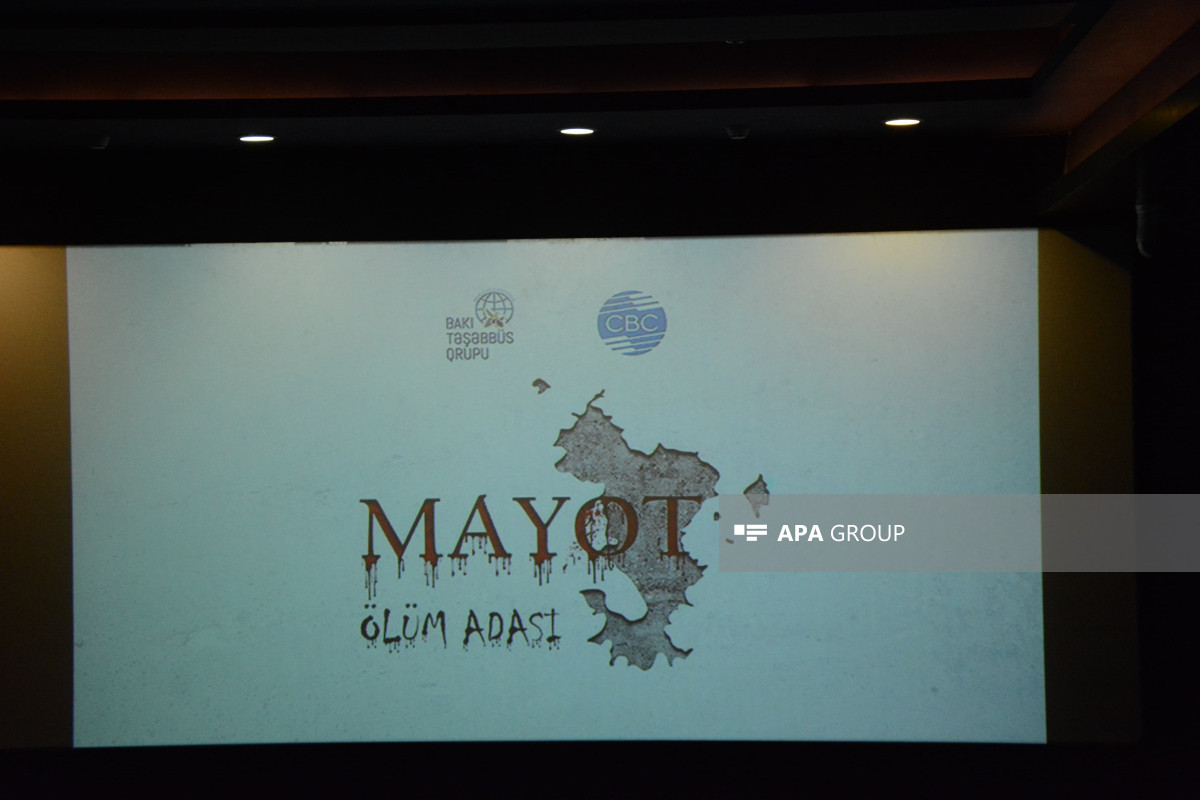 Bakıda "Mayot ölüm adası" sənədli filminin təqdimatı keçirilib  - FOTO 