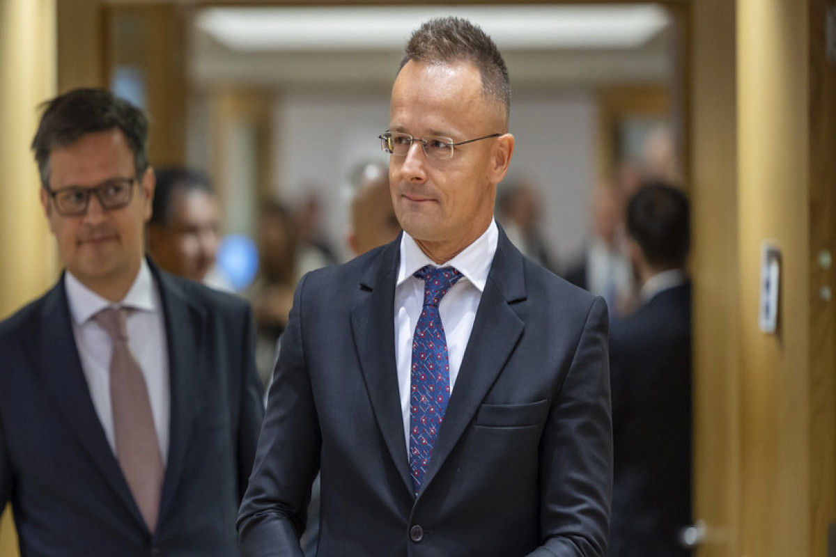 Macarıstanın xarici işlər naziri Peter Siyarto