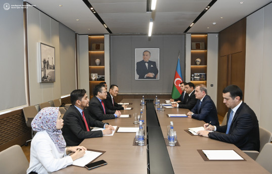 Azərbaycan XİN rəhbəri Malayziya Senatının sədr müavini ilə görüşüb