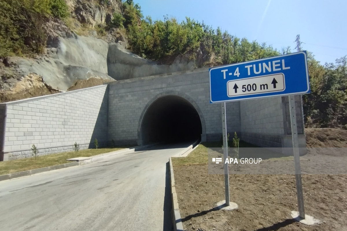 Media nümayəndələri Toğanalı-Kəlbəcər-İstisu avtomobil yolu və tuneldə görülən işlərlə tanış olublar - FOTO 