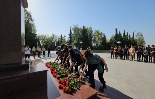 Fövqəladə hallar könüllülərinin növbəti təlim düşərgəsi fəaliyyətə başlayıb  - VİDEO  - FOTO 