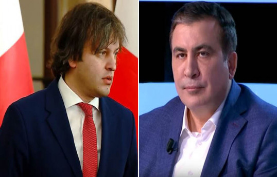 Gürcüstanın Baş naziri Saakaşvilinin partiyasının ləğv edilməsini təklif edib
