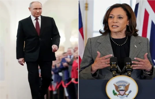 Putin: Favoritimiz Bayden idi, amma onun tövsiyəsinə uyğun olaraq Harrisi dəstəkləyəcəyik