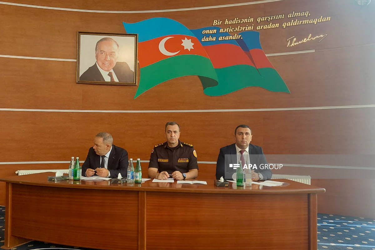 FHN Gəncə şəhərində seminar-müşavirə keçirib - FOTO 