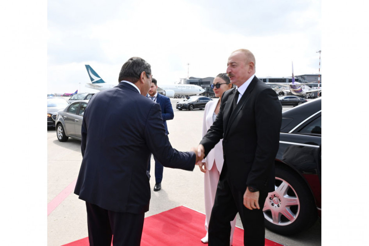 Prezident İlham Əliyevin İtaliyaya işgüzar səfəri başa çatıb